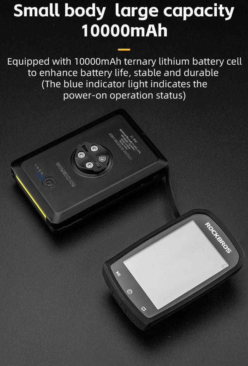 Bicycle Front Light RL-S2, IPX6 Waterproof 10000mAh