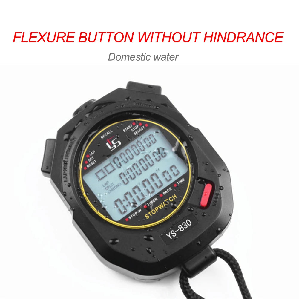 Digitale handstopwatch, verschillende modellen