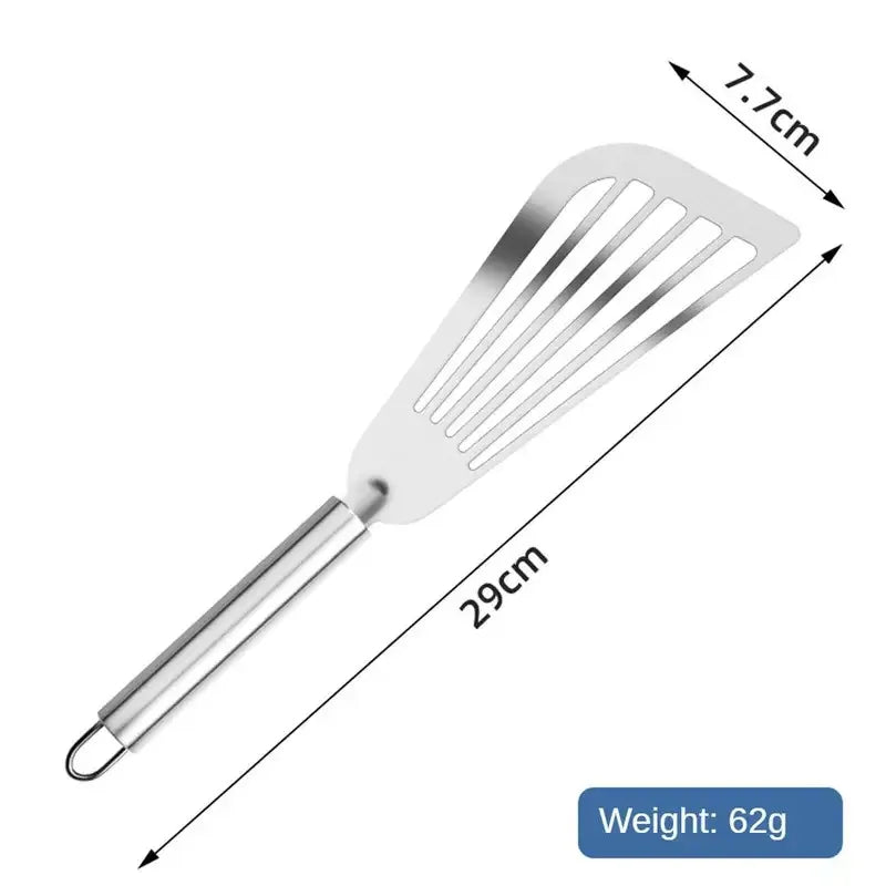 Kitchen Turner, Silicone/Steel Style Options