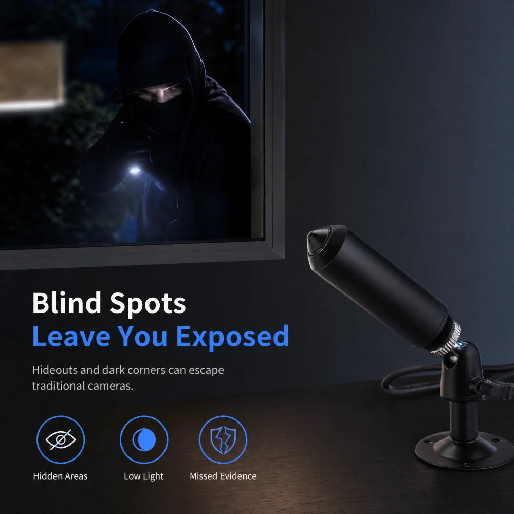 5MP HD Mini POE IP Camera with Motion Detection and ONVIF