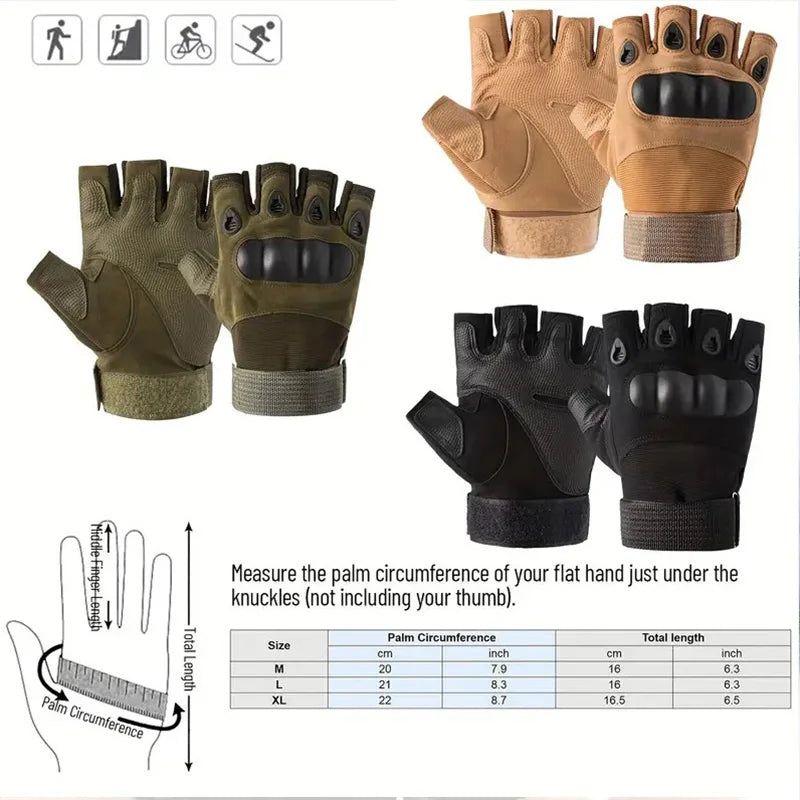 Fingerlose Outdoor-Handschuhe - M bis XL