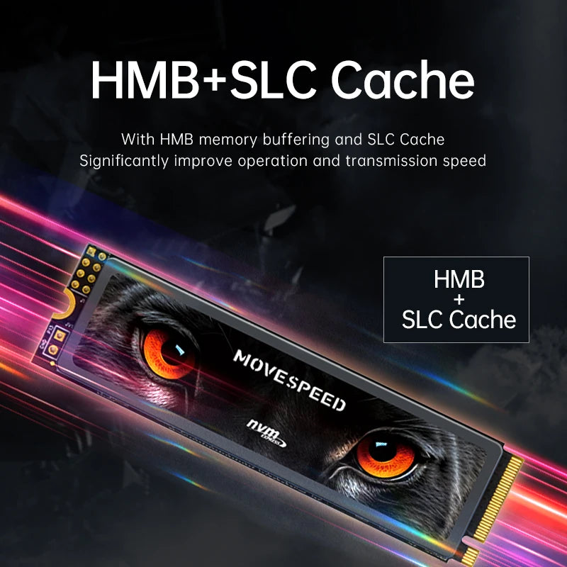 MOVESPEED PCIe 4.0 NVMe M.2 7450MB/s SSD