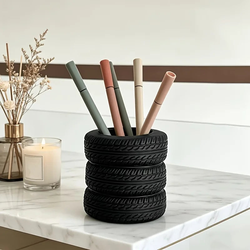 Novelty Desktop Pen Holder for Car Enthusiasts
