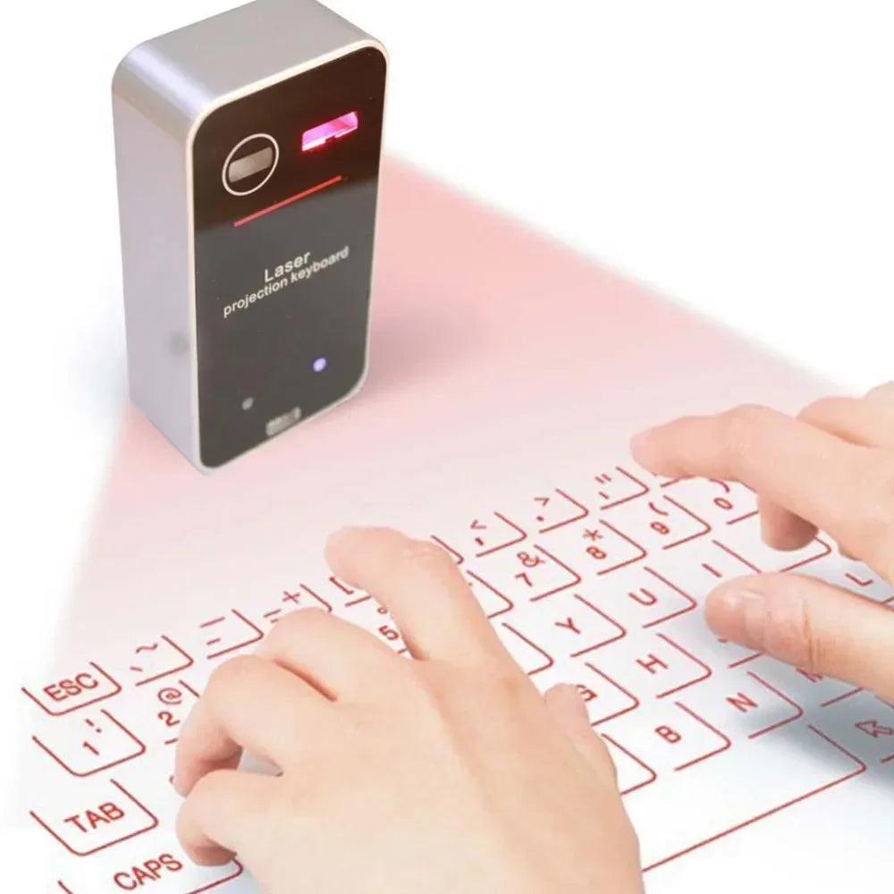 Clavier projection laser virtuel Bluetooth portable