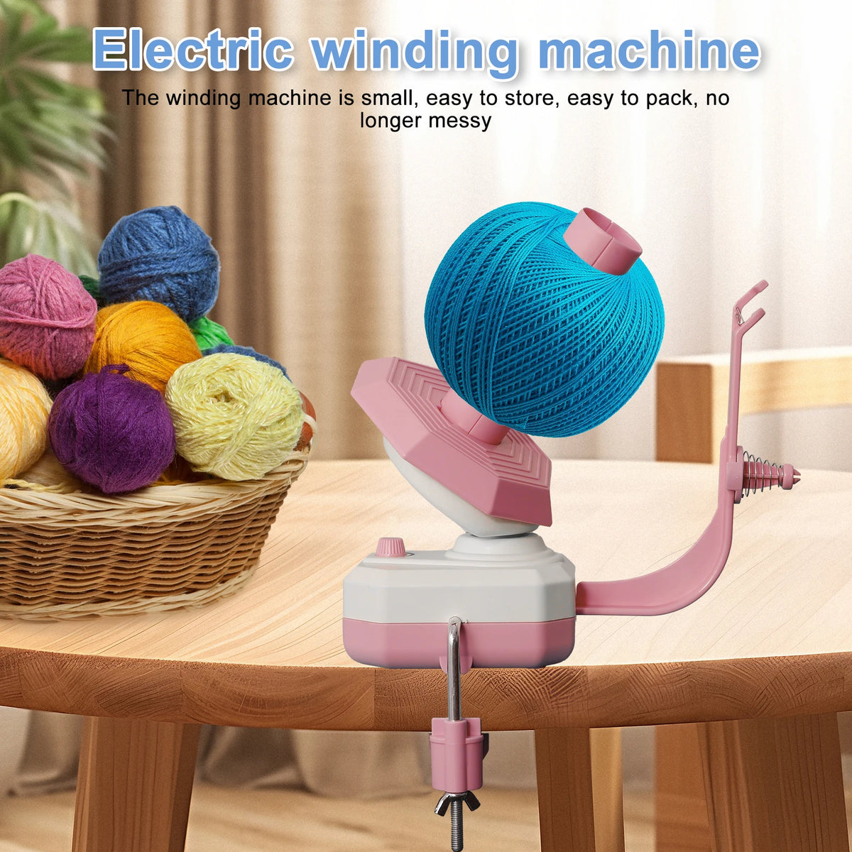 Electric Yarn Winder with Variable Speed
