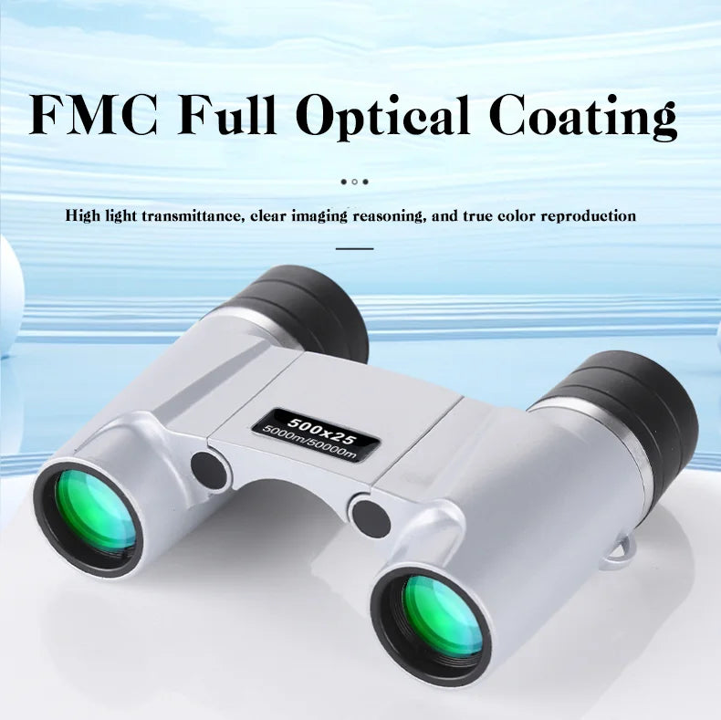 Compact Binoculars with Coated Lenses