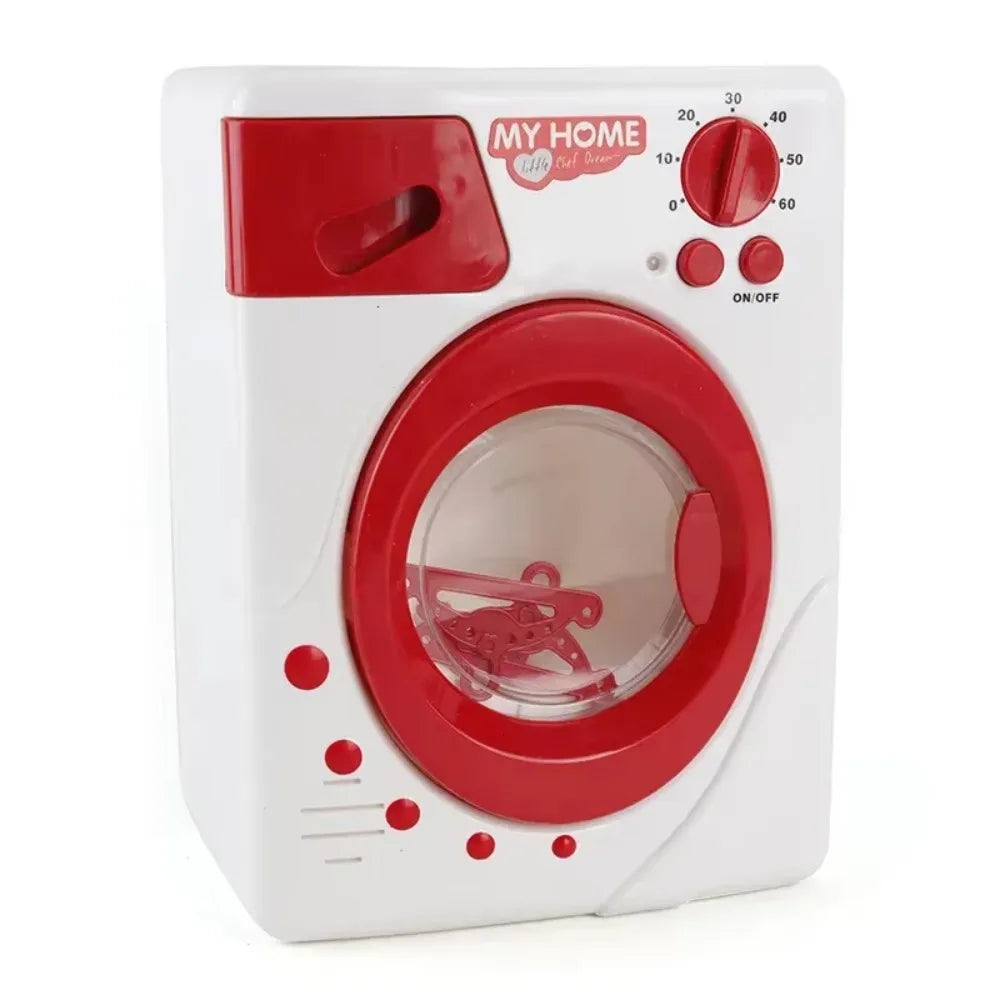 Mini Pretend Play Kitchen Appliance Toy Set, Red