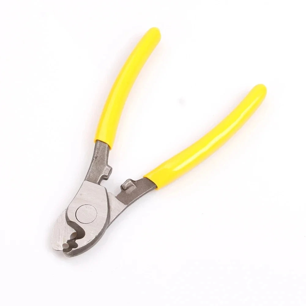 Six-Inch Manual Cable Cutting and Stripping Pliers