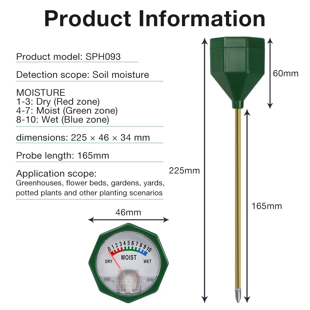 Battery-Free Soil Moisture Probe