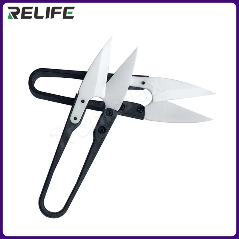 RL-102 Ceramic U-Shaped Repair Scissors