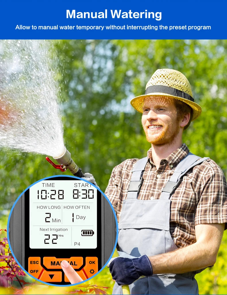LCD Garden Watering Timer