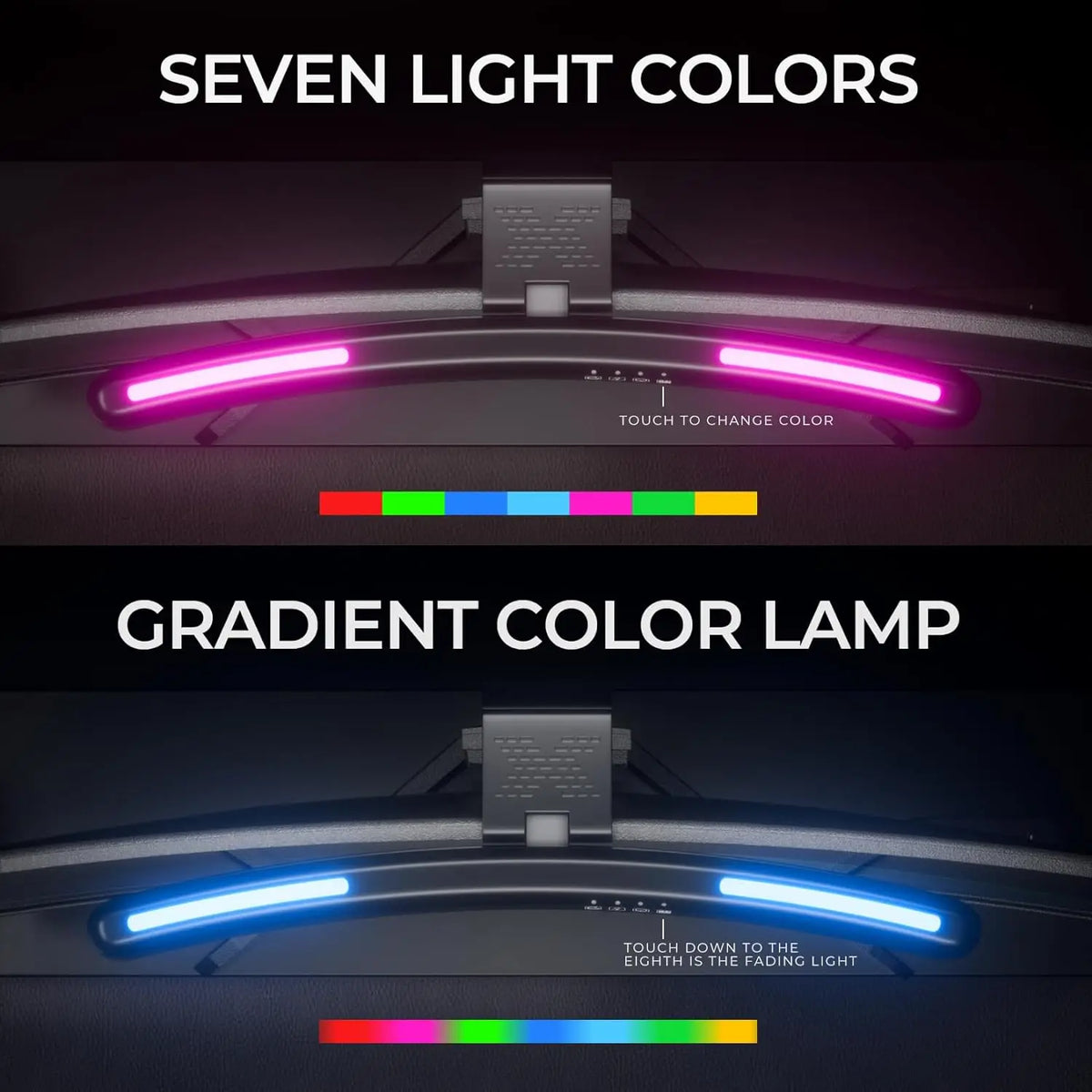 Monitor Light Bar - Straight and Curved Options