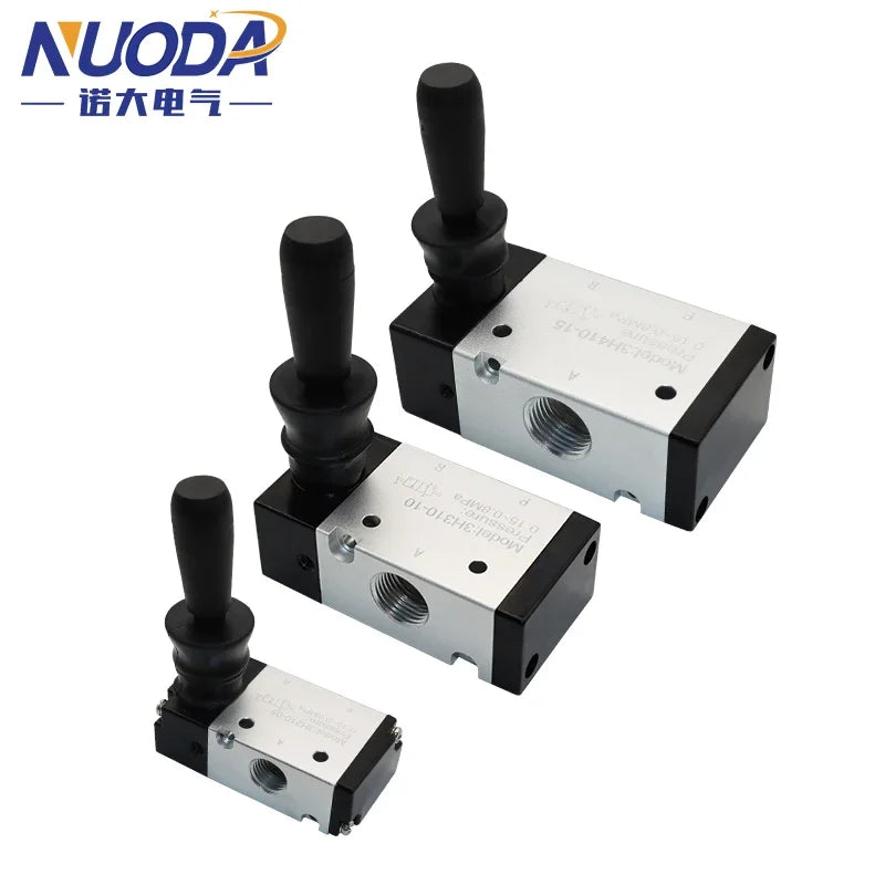 Manual Pneumatic Lever Valve, 3/2 or 5/2 Options