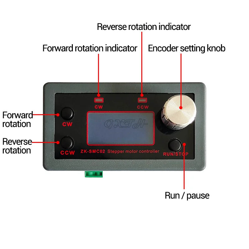 ZK-SMC02 Stepper Motor Controller