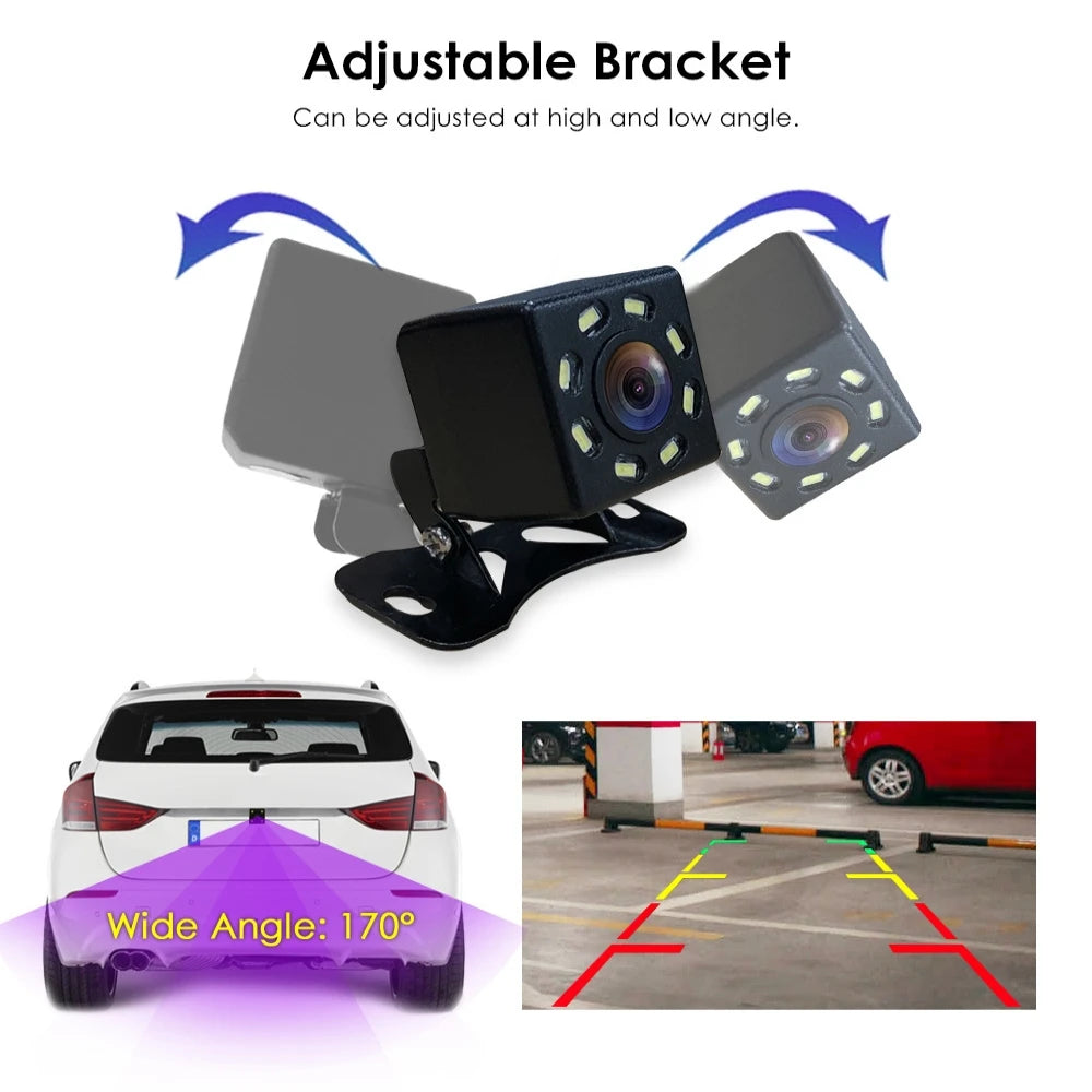 Car Rear View Camera Night Vision 170 Degree HD Waterproof