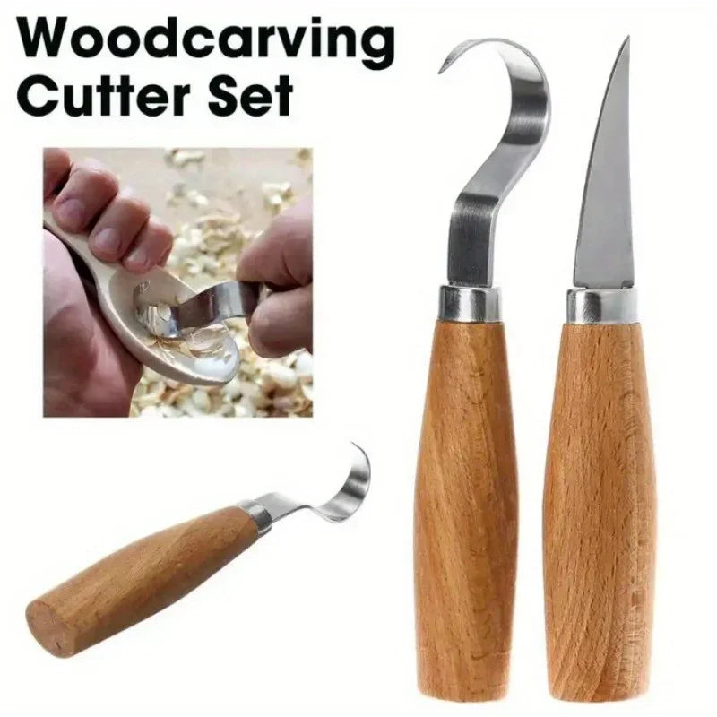 Wood Carving Knife - Blade Options