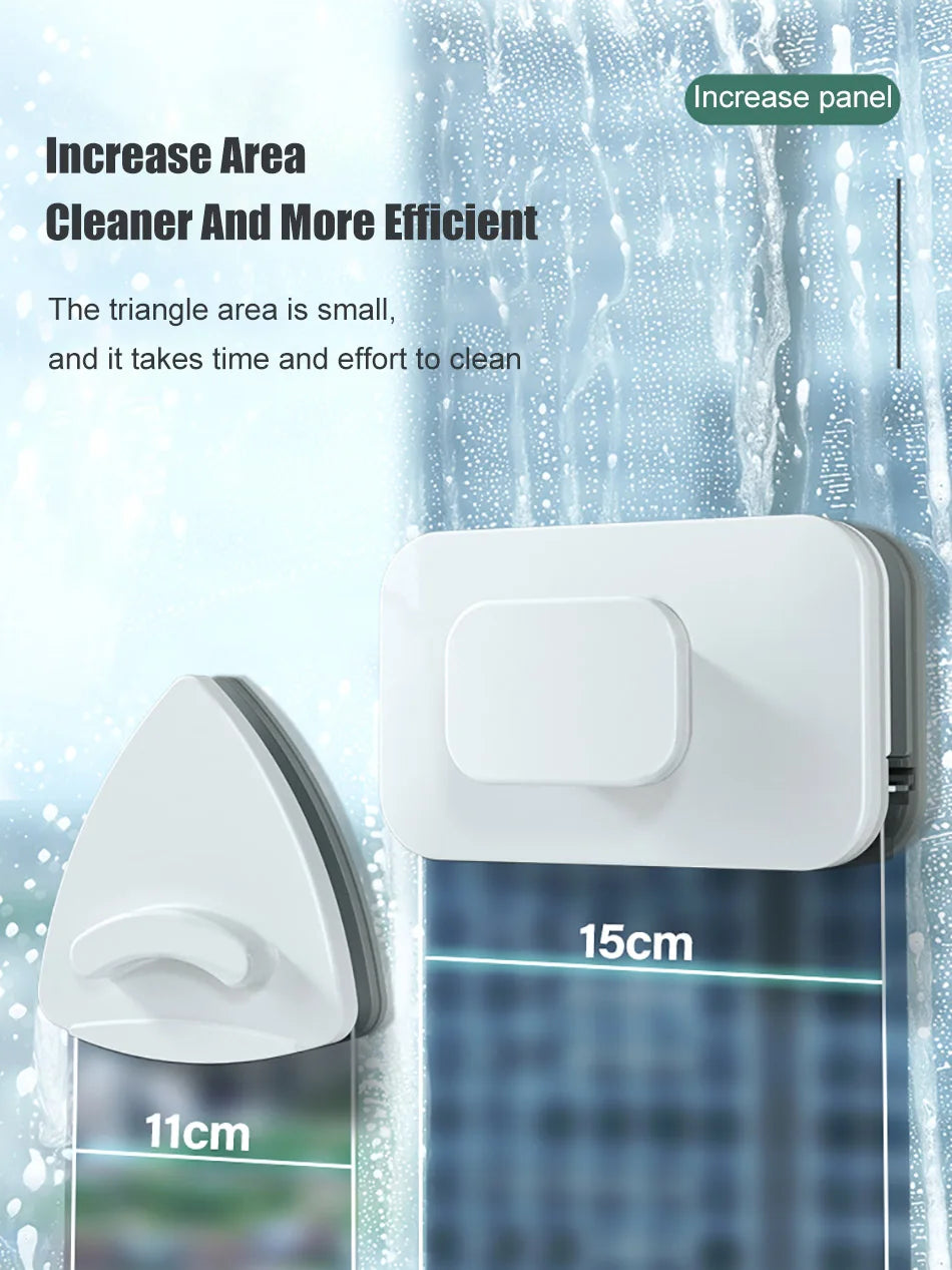 Magnetic Double-Sided Window Cleaner for Glass