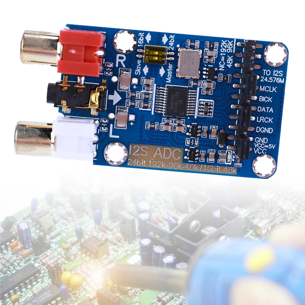 WM8782S Stereo Audio ADC - I2S Output Module
