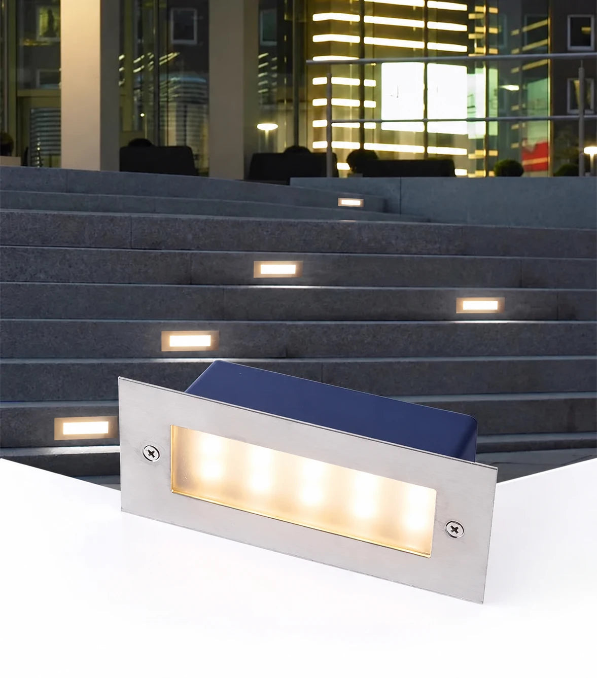Recessed Outdoor LED Step and Deck Light