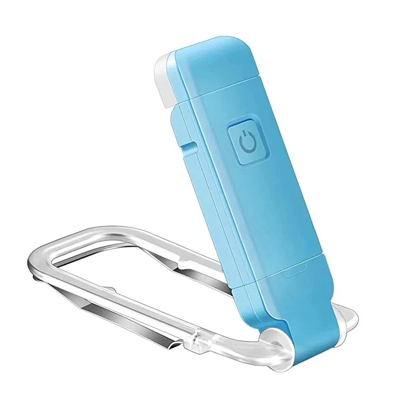Clip-On Reading Light, Rechargeable LED, 3 Dimming Modes