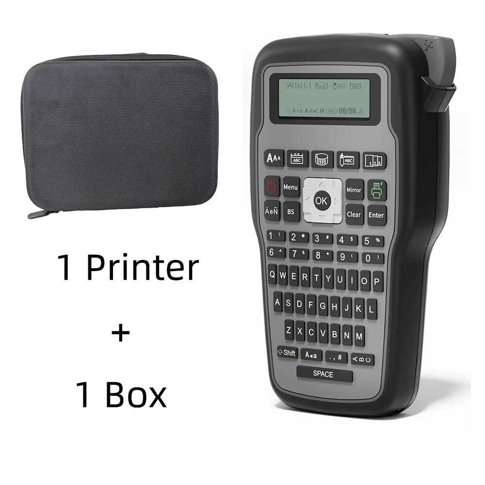 E1000PRO Label-Maker Case and Pictured Package Options