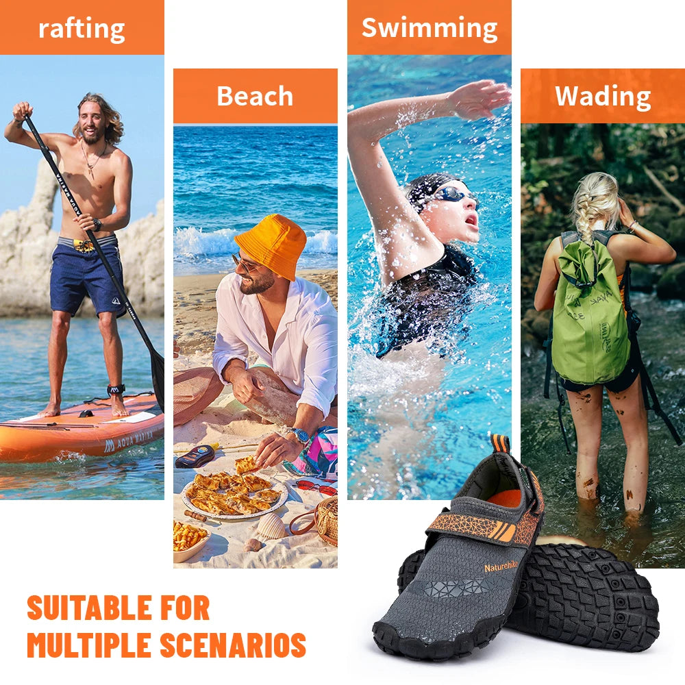 Quick-Dry Water Shoes with Non-Slip Sole for Beach & River