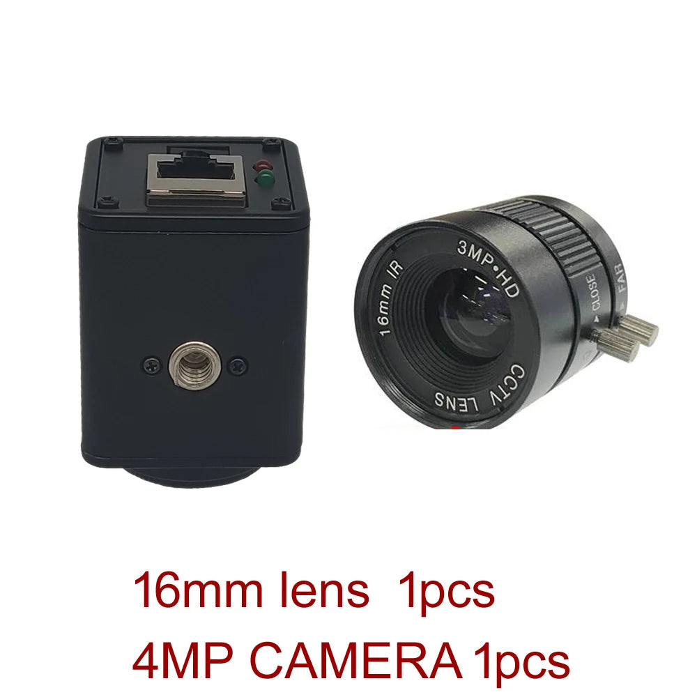 4MP Indoor Wired IP Camera with Motion Detection
