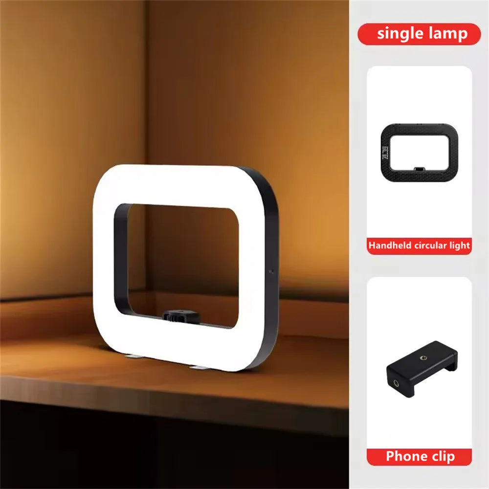 Rechargeable Video Fill Light - Tripod Options