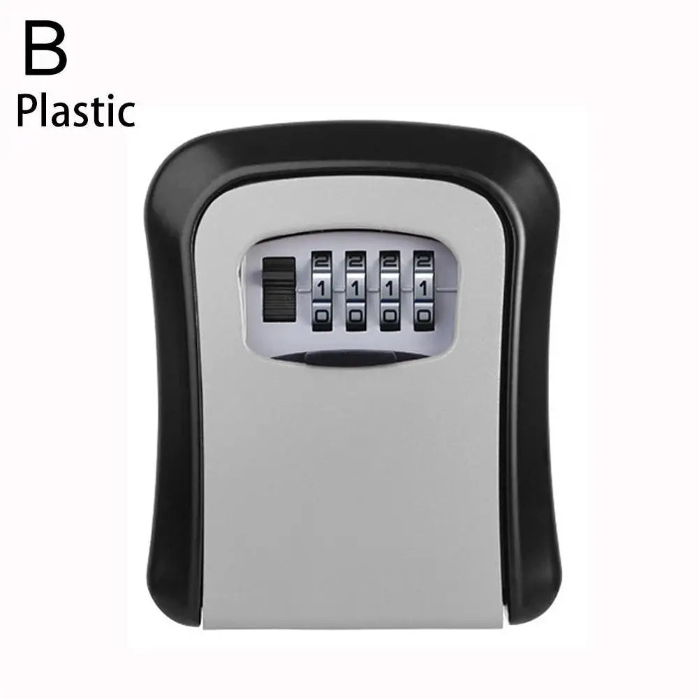 Wall-Mounted Four-Digit Key Lock Box