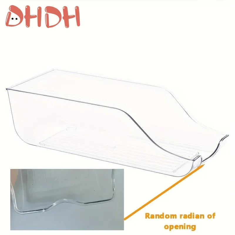 Stackable Refrigerator Storage Box and Can Organizer
