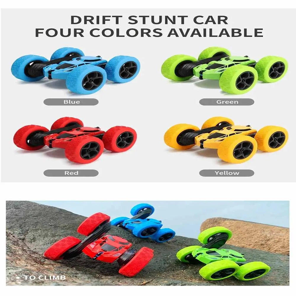 RC Stunt Car Children Double Sided Flip 2.4G Remote Control 360 Deree Rotation Off Road Drift RC Car Gifts For Kids Adults Boys 