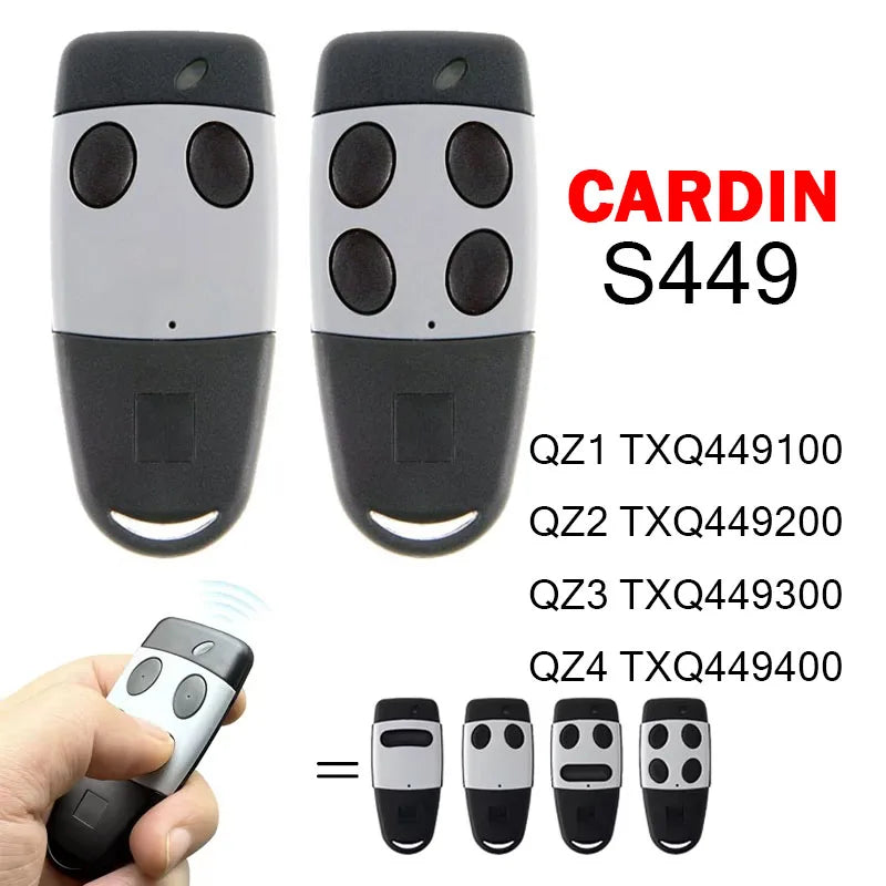 Remote for Compatible Cardin S449 Gate Systems