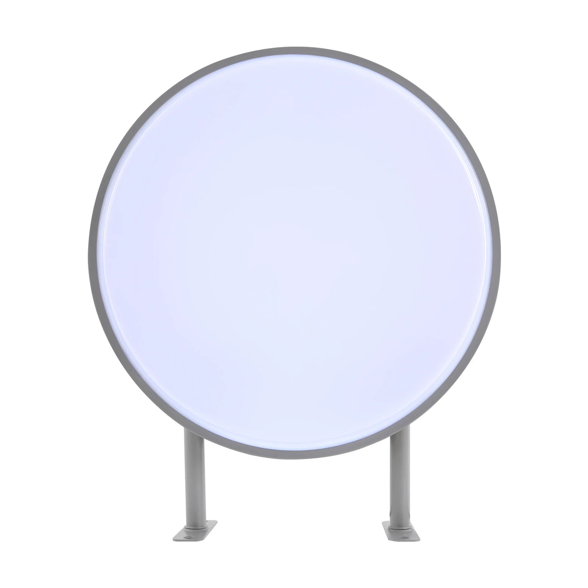 Doppelseitiger runder LED-Leuchtkasten — 50,8 cm