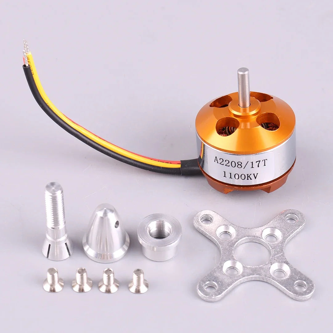 A2208 børsteløs motor til RC-fly - KV-muligheder