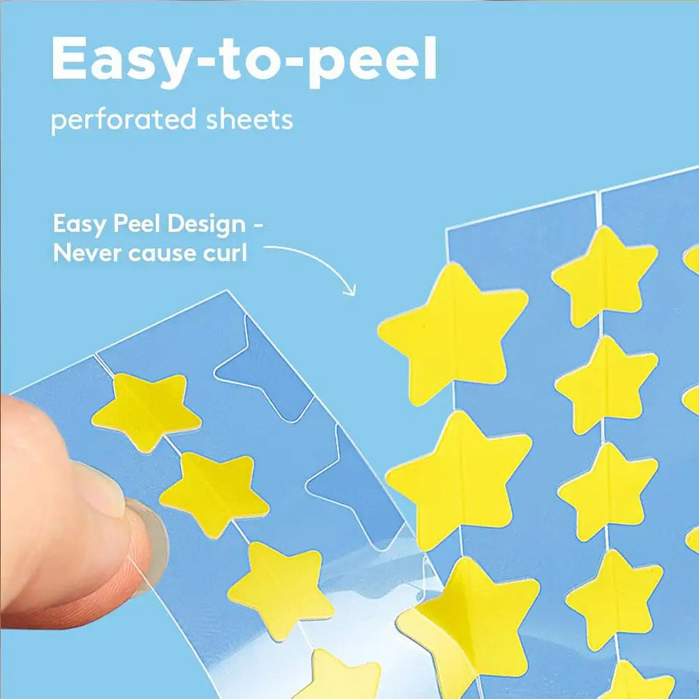 Colorful Star Pimple Patch Acne Colorful Invisible Acne Removal Skin Care Stickers Concealer Face Spot Beauty Makeup Tools 