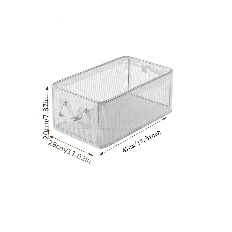 Transparent PVC Storage Box for Clothing