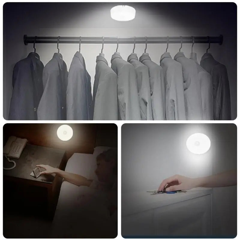 LED Motion Sensor Night Light for Cabinets and Wardrobes