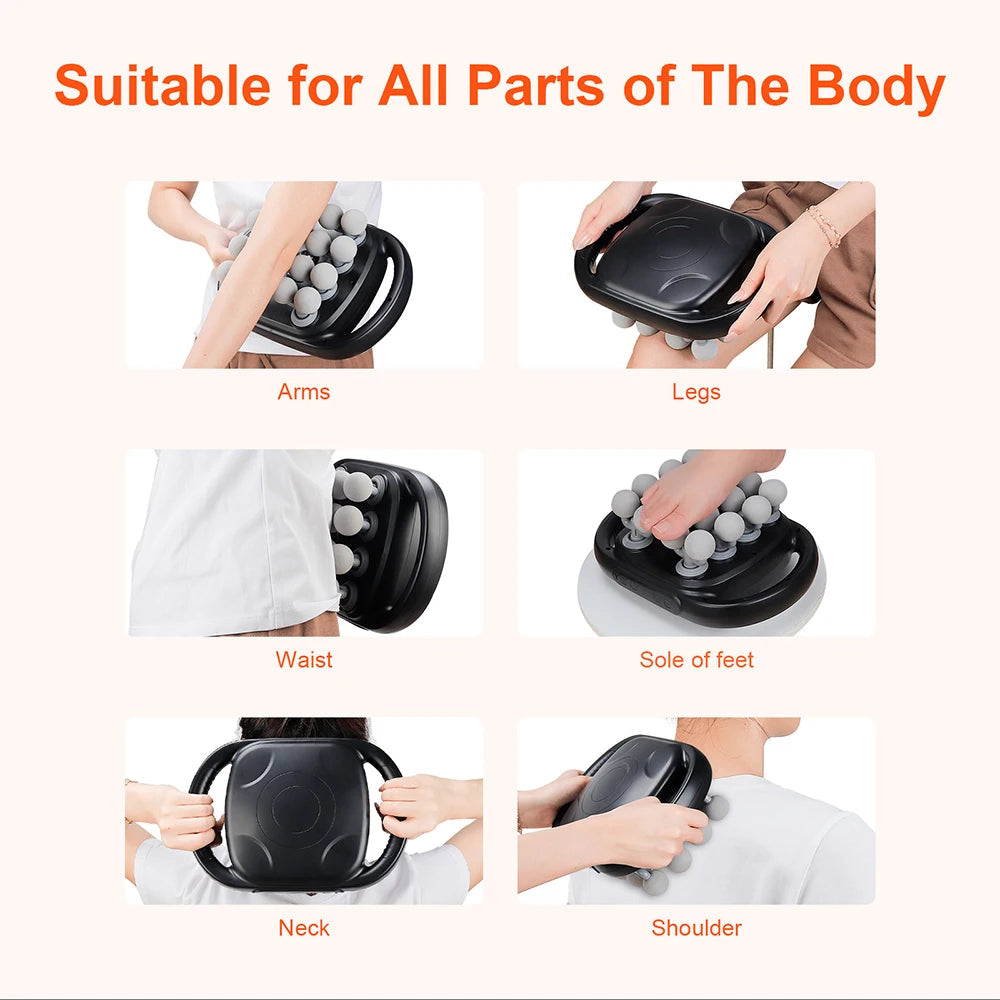 16-Head Fascia Gun High-Frequency Vibration Body Massage Gun Waist and Back  Massager Neck Shoulder Massager Muscle masajeador 