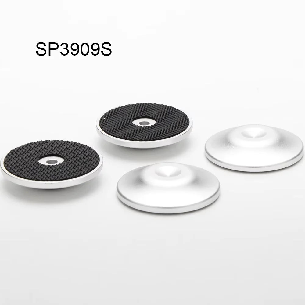 39 x 9 mm aluminium speakerpootjes, set van 4