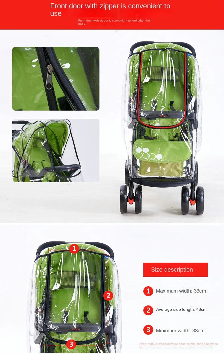 Universal Baby Stroller Rain Cover