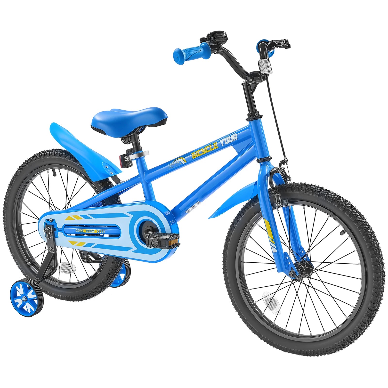 SucceBuy biciclă pentru copii 14/16/18 in, stil BMX, bicicletă pentru copii cu antrenor, bicicletă pentru copii mici, pentru băieți și fete, învățare să pedalare, antrenor de echilibru incluse