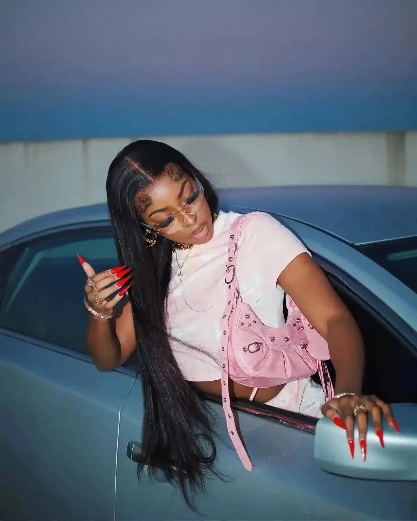 250% Density Brazilian Bone Straight Glueless HD Lace Wig