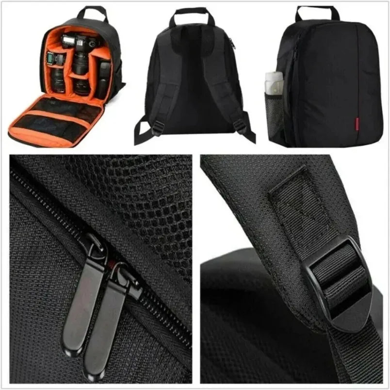 Compact Nylon Camera Backpack