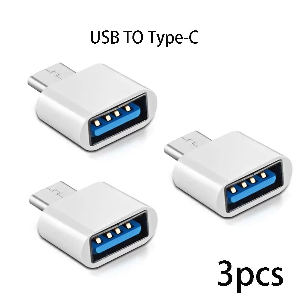Mini Typ-C zu USB Adapter 3.0 USB-C Männlich OTG A Weiblich Datenanschluss Für MacBook Pro iPad Mini 6/Pro MacBook Air Type C Gerät