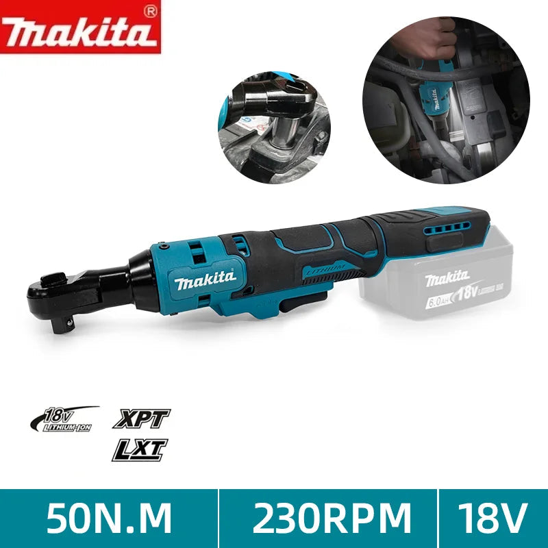 Makita Ratchet Right Angle Wrench Brushless 18V Power Tool 🔧 