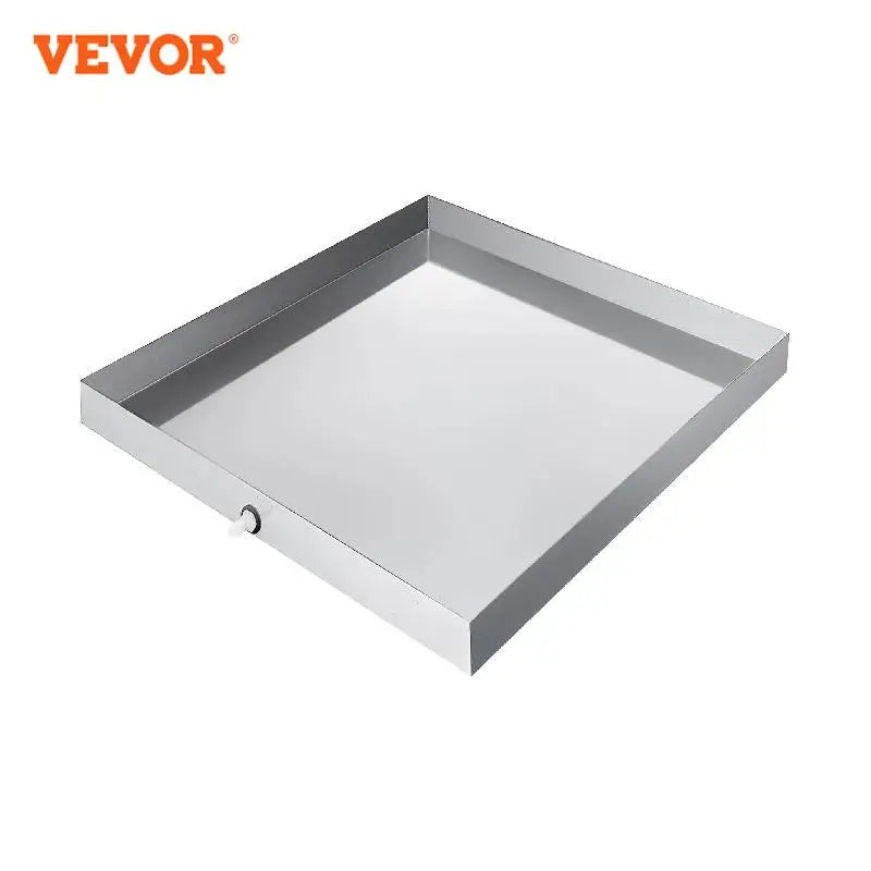 Stainless Steel Washing Machine Drain Pan with Welded Corners