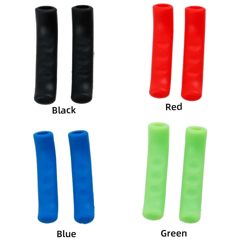 MEROCA 1Pair Bike Brake Lever Protective Silicone Bicycle Lever Grips Bicycle Brake Handle Cover Bicycle Accessories 