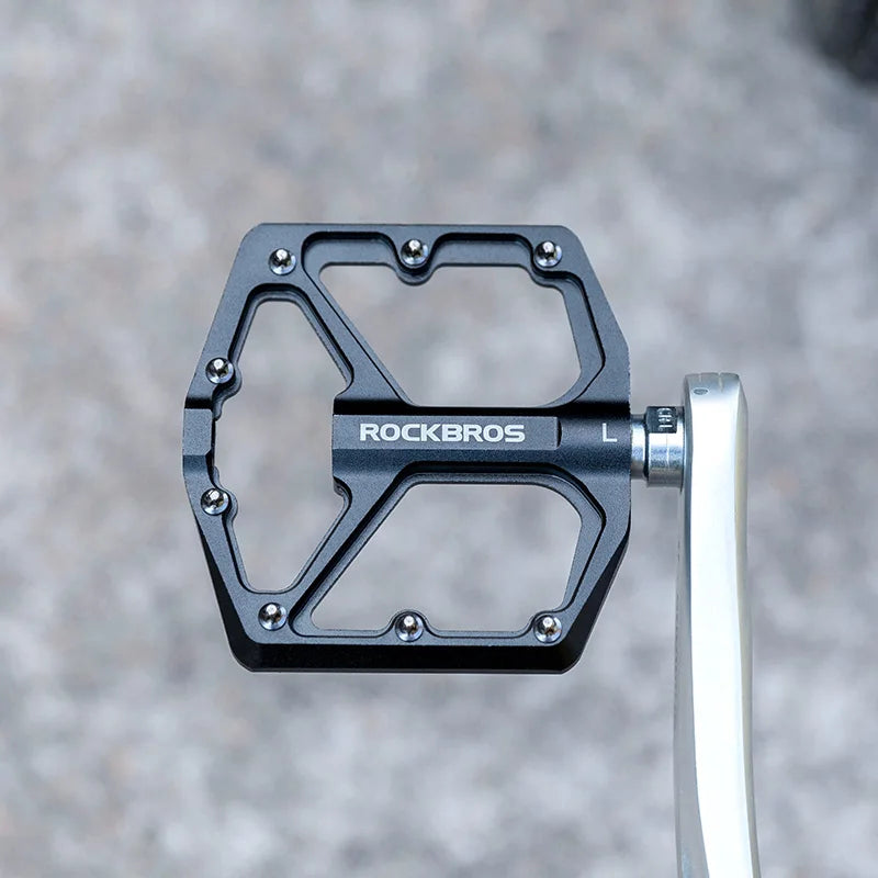Ultralight Aluminum Bike Pedals with Sealed DU Bearings Non-Slip Grip