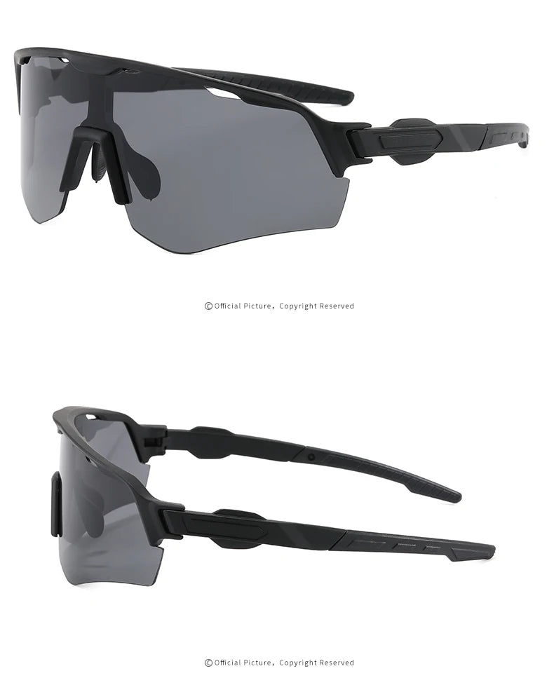 SEAMETAL Photochromic Sunglasses Anti-Glare Polarized Sun Glasses Anti-UV Eyeglasses Day/Night Driving Goggles Non-Slip Nose Pad
