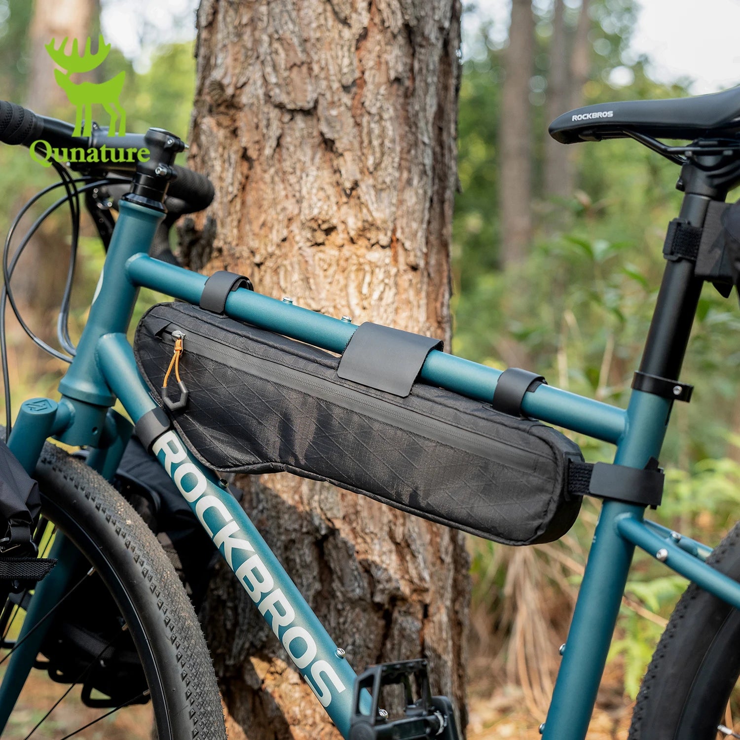Borsa da Telaio per Bicicletta Impermeabile Grande Capacità per il Trasporto Ciclistico